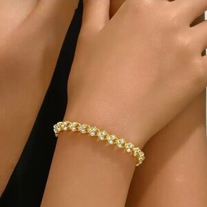 Womens tennis style fashion bracelet